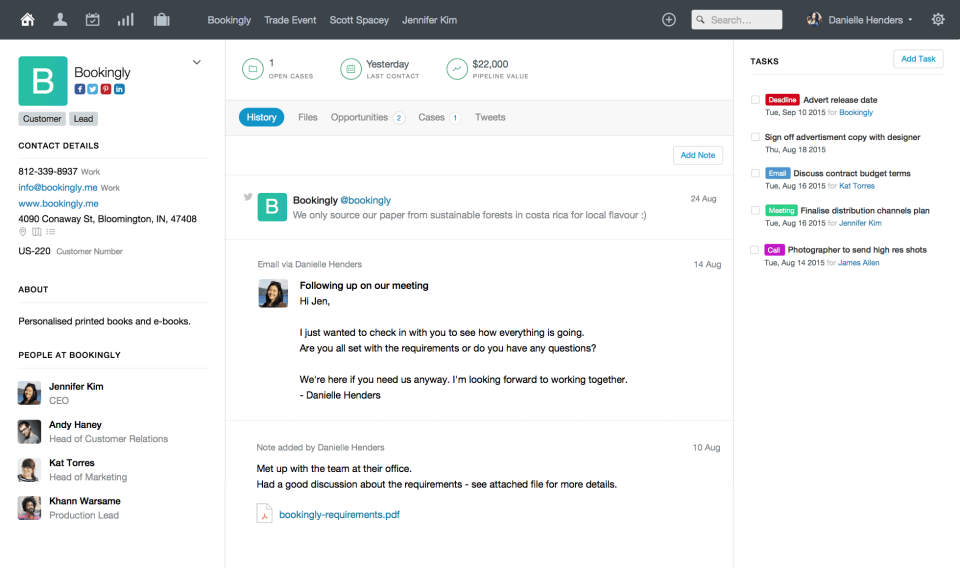CapsuleCRM